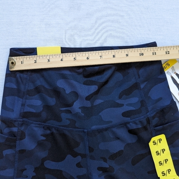 DANSKIN dark blue camouflage high rise leggings size Small - Picture 8 of 10